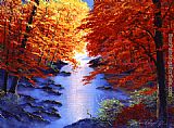Lake Mist in Autumn